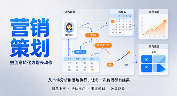 黄江镇营销策划